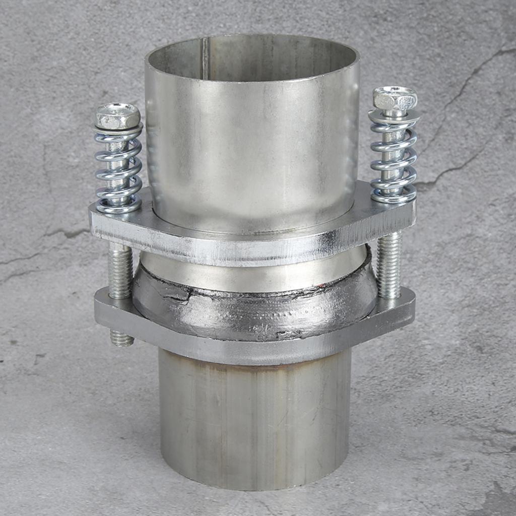 Universal 3in Stainless Steel Quick Fix Exhaust Spring Bolt Flange Pipe Repair