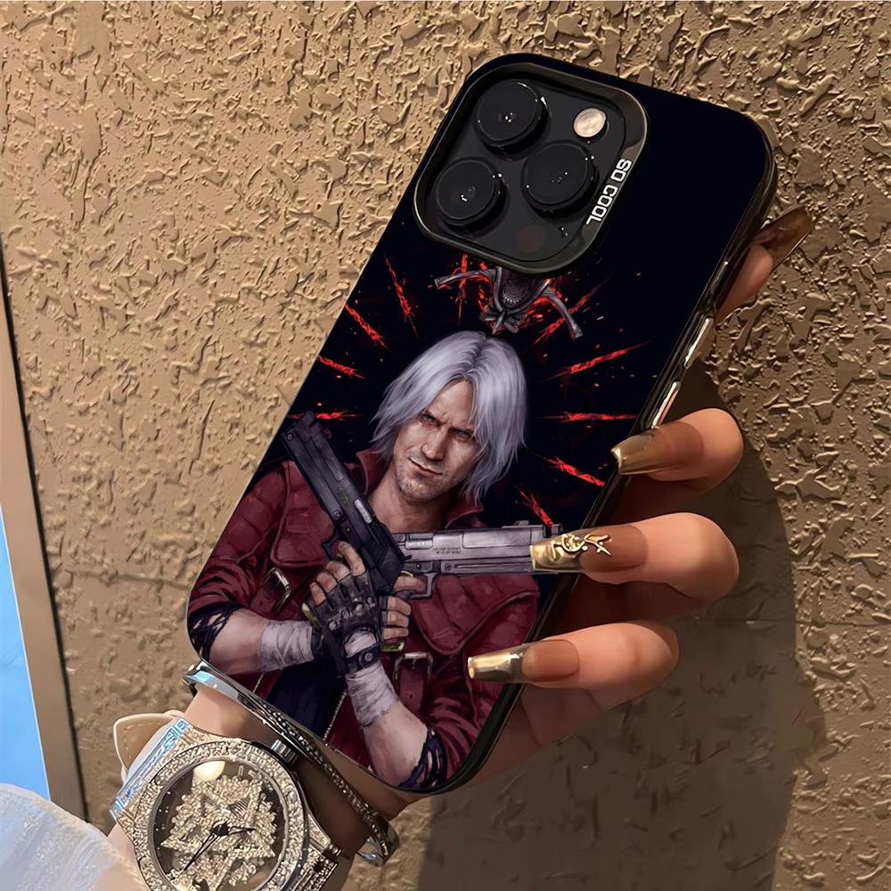 D-Devil May Cry DMC Phone Case Phone Case For iPhone 14 16 15 11 12 13 Pro Max Mini Plus Shockproof Cover
