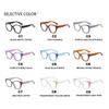 Women's Glasses, Fashionable Cat-eye Large-frame Glasses.