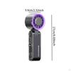 Handheld Fan Lightweight 1-100 Speed Hanging Neck Portable Hand for Home Work Camping Outdoor