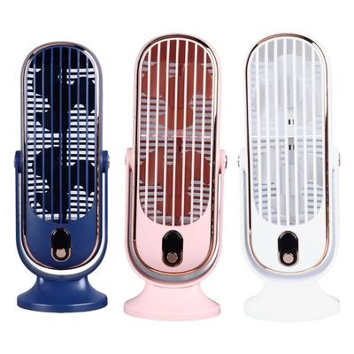 Desktop Tower Fan USB Powered 5 Speed Adjustable Brushless Desk Fan with LED Display Quiet Table Cooling Fan for Home