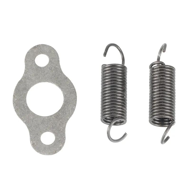 Split Pipe Exhaust Muffler For 2 Stroke 50cc 66cc 80cc 100cc Engine Gas Motorized Bicycle Motor Bike Parts