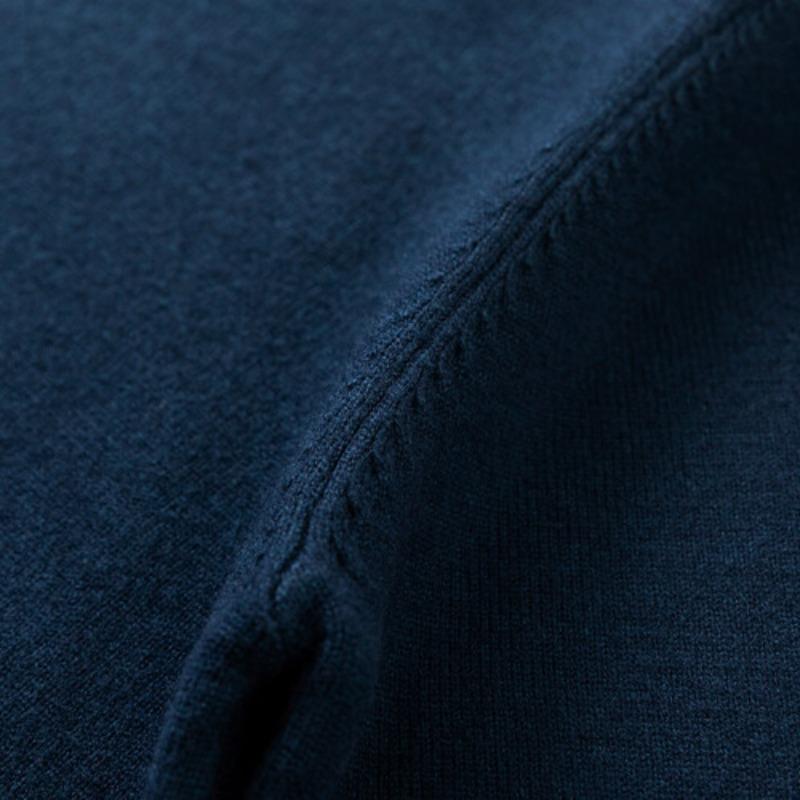 Neuer Stehkragen-Pullover für Herren, Strickpullover, Winter-Halb-Stehkragen-Bottom-Shirt mit langen Ärmeln, trendig, lässig