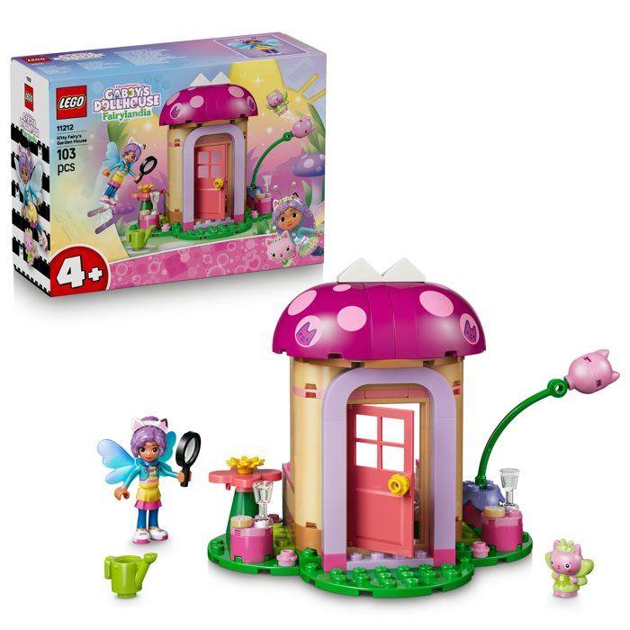 LEGO Gabby et la Maison Magique 11212 - La Maison de Jardin de Fée Minette - Kit de Construction pour Enfants + 2 Mini-Poupées - Id