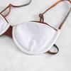 Halter Neck Backless Triangle Single Swimsuit Bikini Suits Women's Lace Up Gradient Split Swimwear
