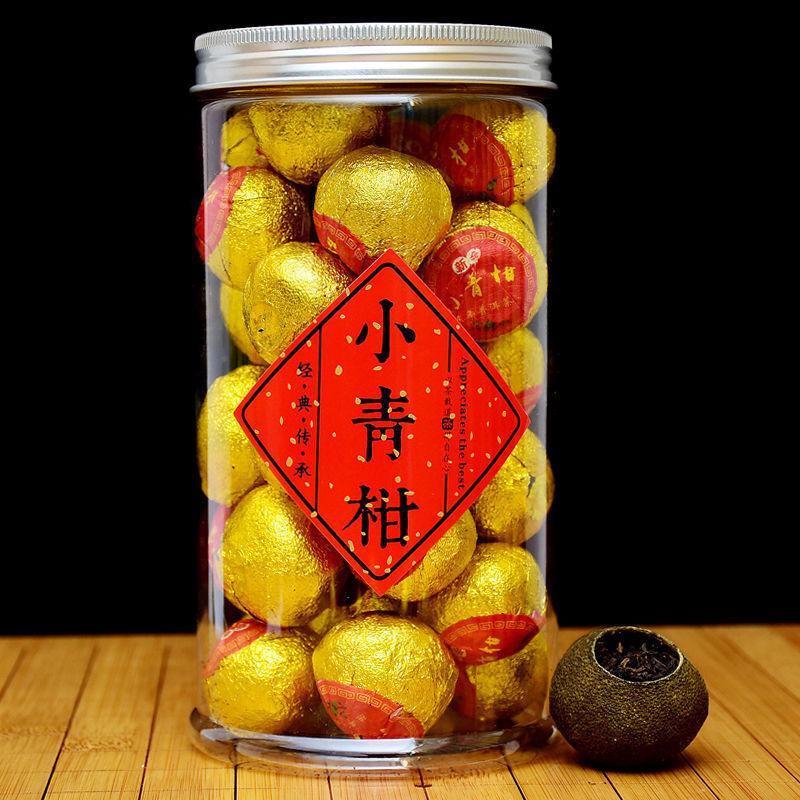 Mini Tangerine Pu-erh Tea Yunnan Aged Tea with Dried Tangerine Peel Gift Box