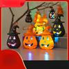Portable Halloween Pumpkin Lantern - Ghost Festival & Christmas Decor for Bars and Malls