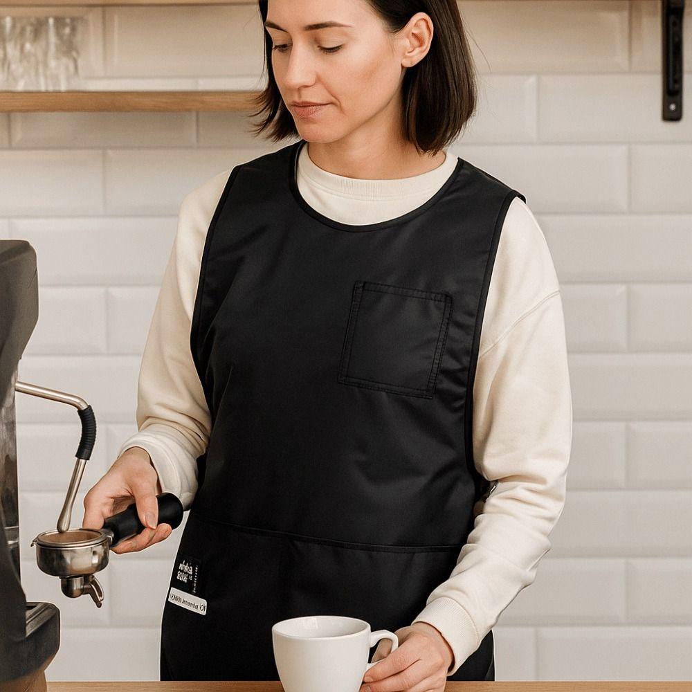 Waterproof Vest Chef Apron Stain-resistant Cooking Baking Bibs Kitchen Cooking Smock  Cooking Wear