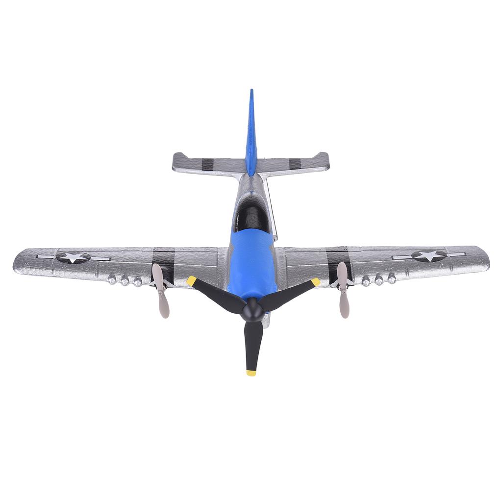 EPP Foam RC Glider Plane with Gyro Stabilizer, 2.4GHz Remote Control Airplane for Adults Beginners K