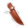 Embossed Leathers Sheath Knife Pocket Folding Knife Sheath Carriers Holsters