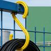 Crochets en S Robustes, Crochets en S pour Suspendre des Objets Lourds, Crochets en Plastique Jaune pour Suspendre des Plantes, Salle de Bain, Cuisine, Outils de Jardin, Indust