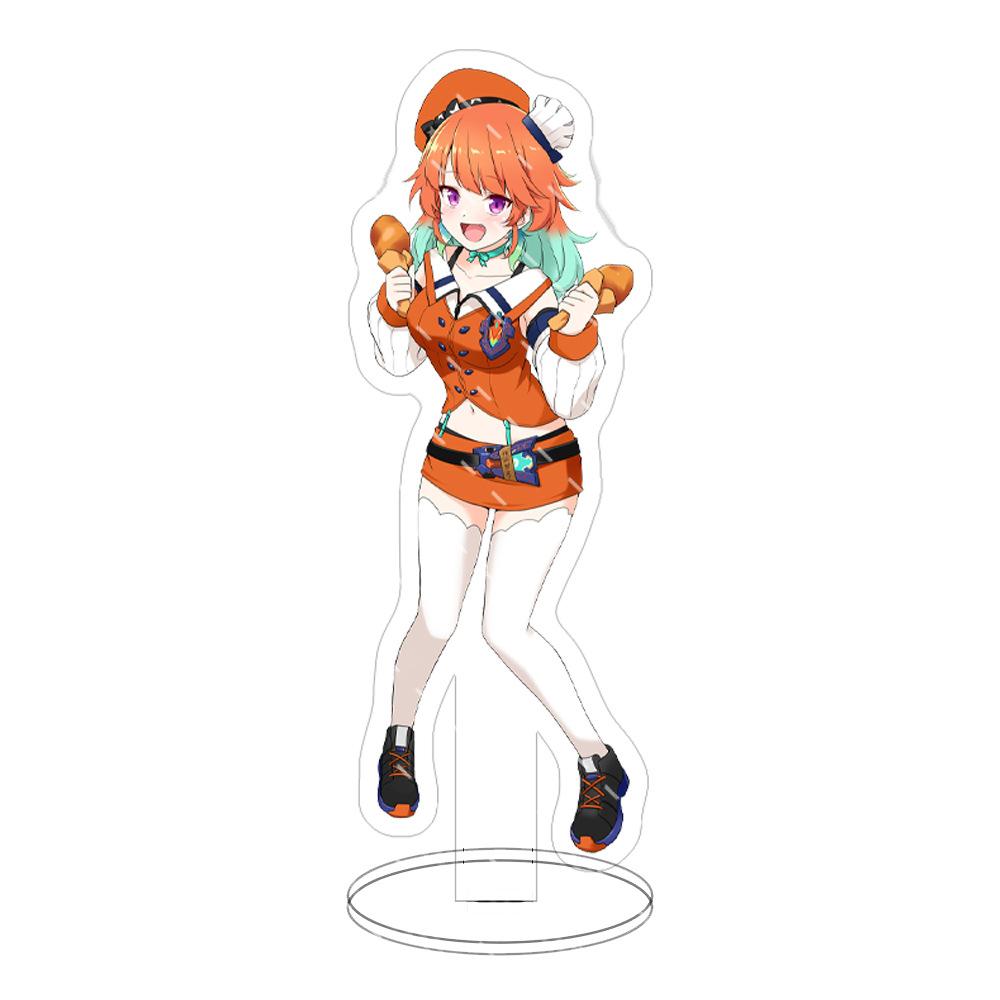 15cm Hololi Virtual Hostess New Cartoon Characters Acrylic Cosplay Stand Model Creative Office Decorations Cute Permanent Recording Fans