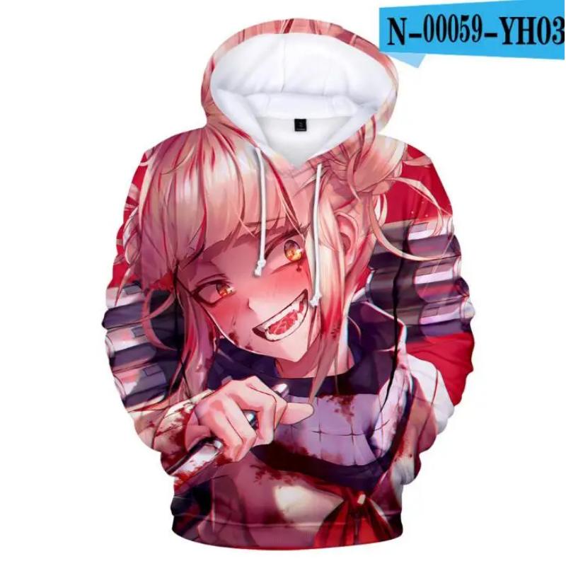 My Hero Academia Midoriya Izuku All Might Cosplay Costume School Uniform Boku No Hero Academia 3D Print Mens Hoodies Sweatshirts