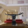 Diver TOOARTS Fiberglass Sculpture Home Decoration Black Diving Sculpture