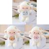 Plush Sheep Keychain With Soft Pp Cotton Filling For Kids And Teens