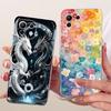 Clear Casing For Xiaomi Mi 11 Lite 4G Cover For Xiaomi Mi 11 Lite 5G Case Cute Cat Fashion Butterfly Funny Painted