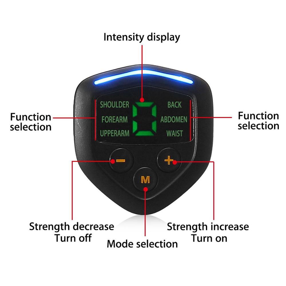 Vibration Fitness Massager Abdominal Muscle Stimulator Toner Home Gym Electrostimulation ABS Trainer EMS Training Apparatus