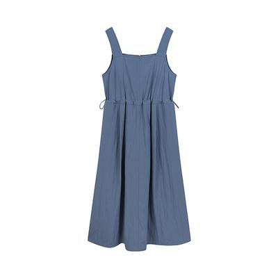 Rap Waist-Tight Sleeveless Long Dress Ar2Wo468