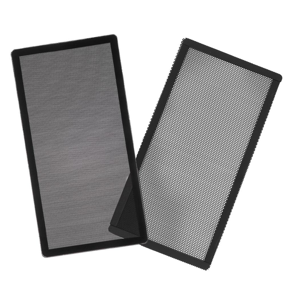 PANO-MOUNTS Staubfilter Magnetischer Lüfterfilter für PC-Gitter 280mm, Runde Löcher 1mm & 2mm (je 1) PC-Gehäuse Staubfilter, Lüftergitter, Netzabdeckung