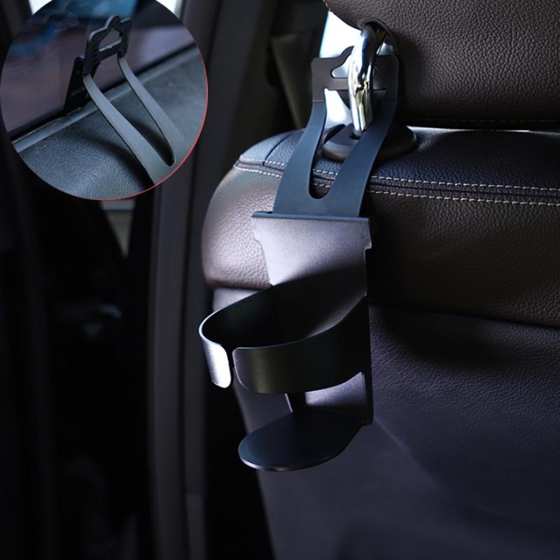 Car Cup Holder Portable Multifunctional Drink Holder Door Side Rear Seat Hanging Cup Holder Car Interior Accessories