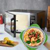 Heating Bowl Cover Microwave Safe Easy Handling Heat Resistant with Corner Edge Design Bowl Pot Holder
