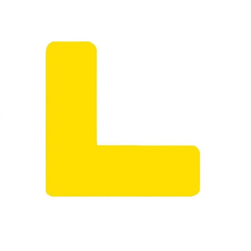 LIANDUO 5S Management L-Shaped Corner Marker Sticker 5CM x 5CM