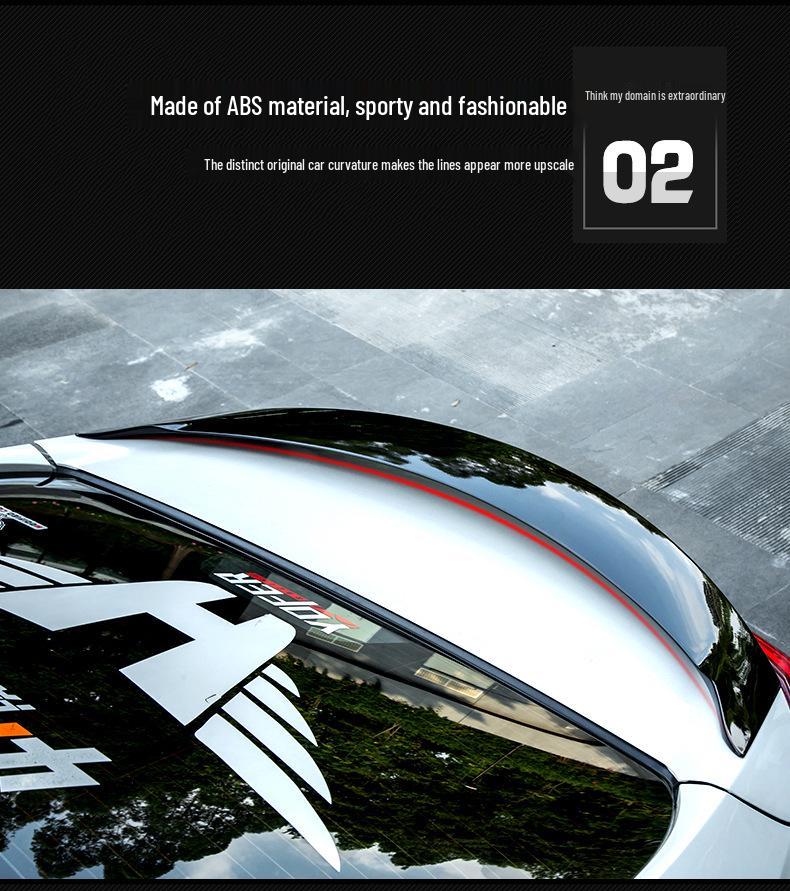 Honda Civic 10th Gen MC Style No-Drill Rear Wing Spoiler
