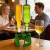3D Printed Drink Stirrer One-Click Automatic Drink Mixer with Precise 2:1:1 Ratio Valve 5-Minute Quick Assembly DIY Kit for Sparkling Wine Party Use
