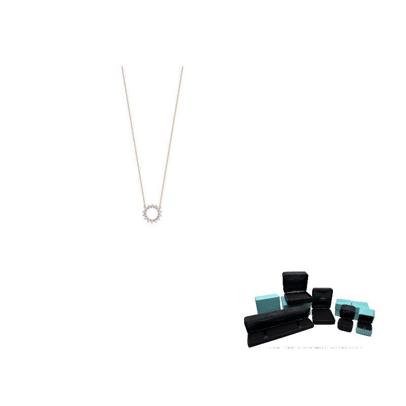 TIFFANY & CO. Necklaces Women's Rose Gold GRP11471
