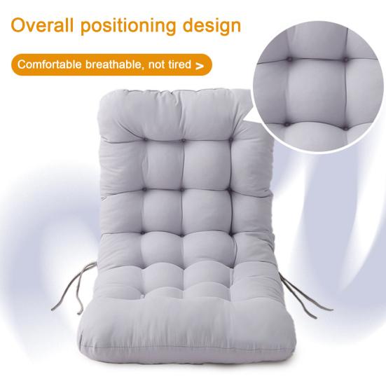 Cojín de Asiento con Relleno de Algodón PP Resiliente de Alta Densidad Correa Segura Almohadilla de Asiento Diseño de Oficina Soporte Transpirable