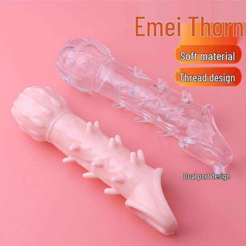 Emei Thorn Cock Ring: Thickened, Long-Lasting, Non-Numbing Adult Sex Toy for Couples