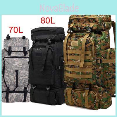 Rucksack 70l80l100loutdoor Military Tactical Backpacks Camping Hiking Trek Bag