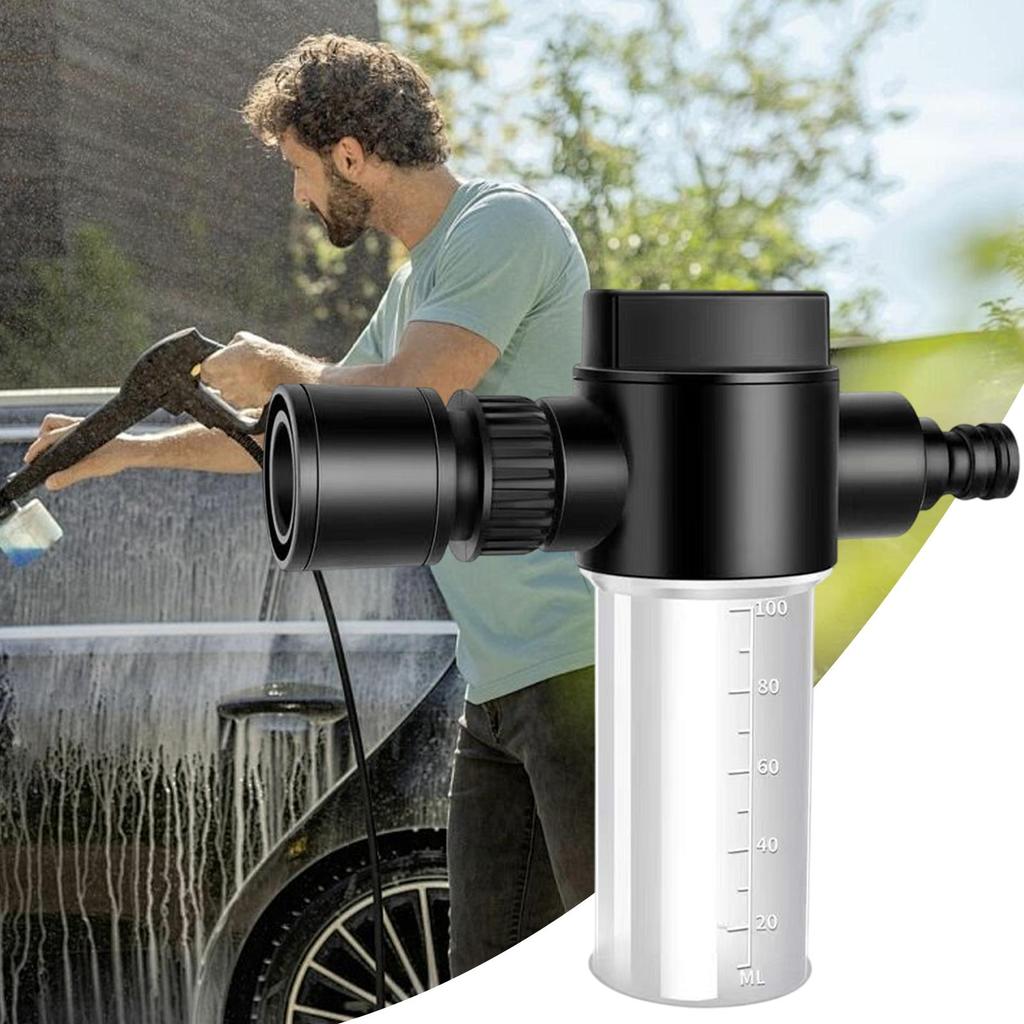 Pressure Washer Foam Cannon 100ml Liquid Fertilizer Dispersing Sprayer Adjustable Sprinkler With Scale Precision Garden Watering