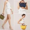 New Nylon Beach Tote Bag Fashion Womens Handbag Tote Oxford Shoulder Bags Female Waterproof Dumplings Folding Shopping Bag 2024