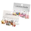 Multipurpose Milk Teas Shaped Earrings 11 Pcs Jewelry Accessory for Casual Wear To Festival Special Occasions Daily Use