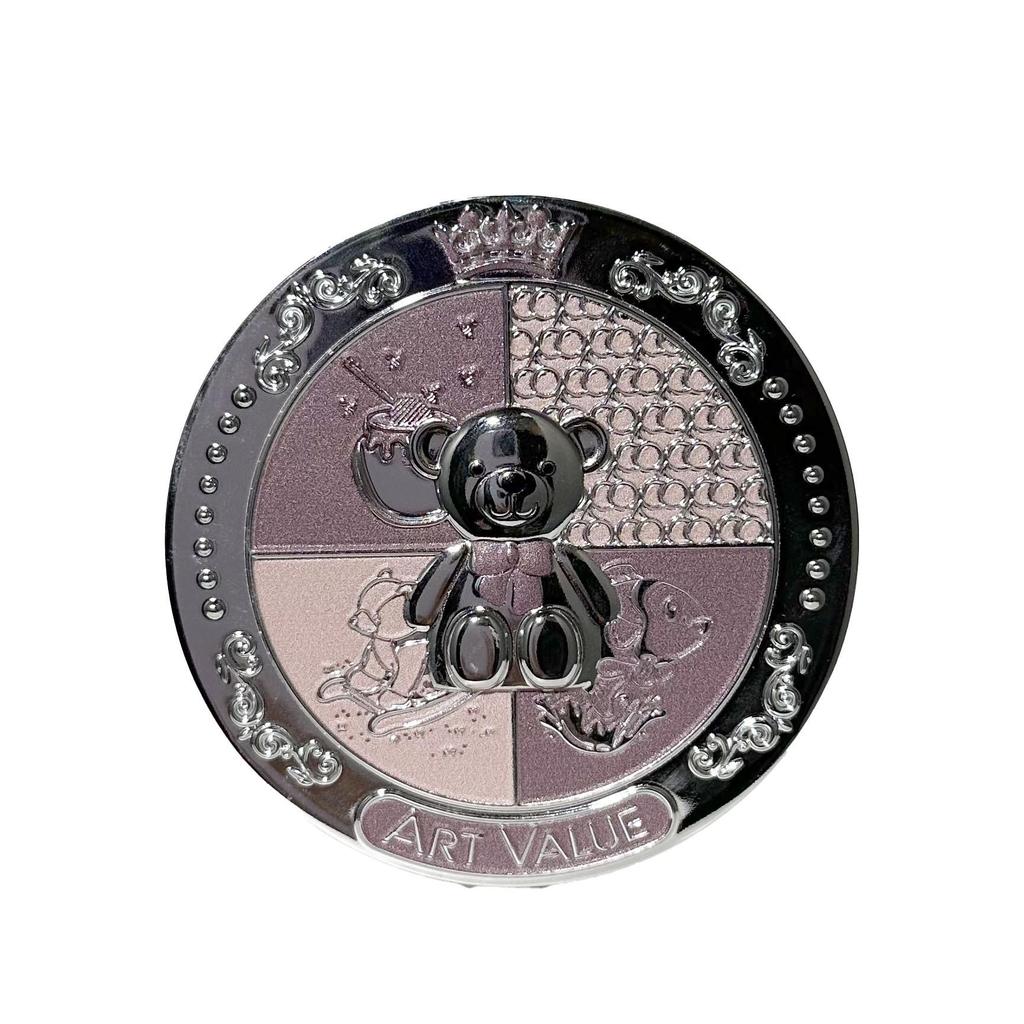 Art Value Little Bear Knight Matte Waterproof Setting Powder - Natural, Versatile Soft Focus for a No-Makeup Look