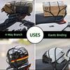 Motorcycle Helmet Luggage Cord Bungee Bandage Luggage Helmet Retractable Elastic Strap 24"/60Cm and 35.4"/90Cm Package Universal