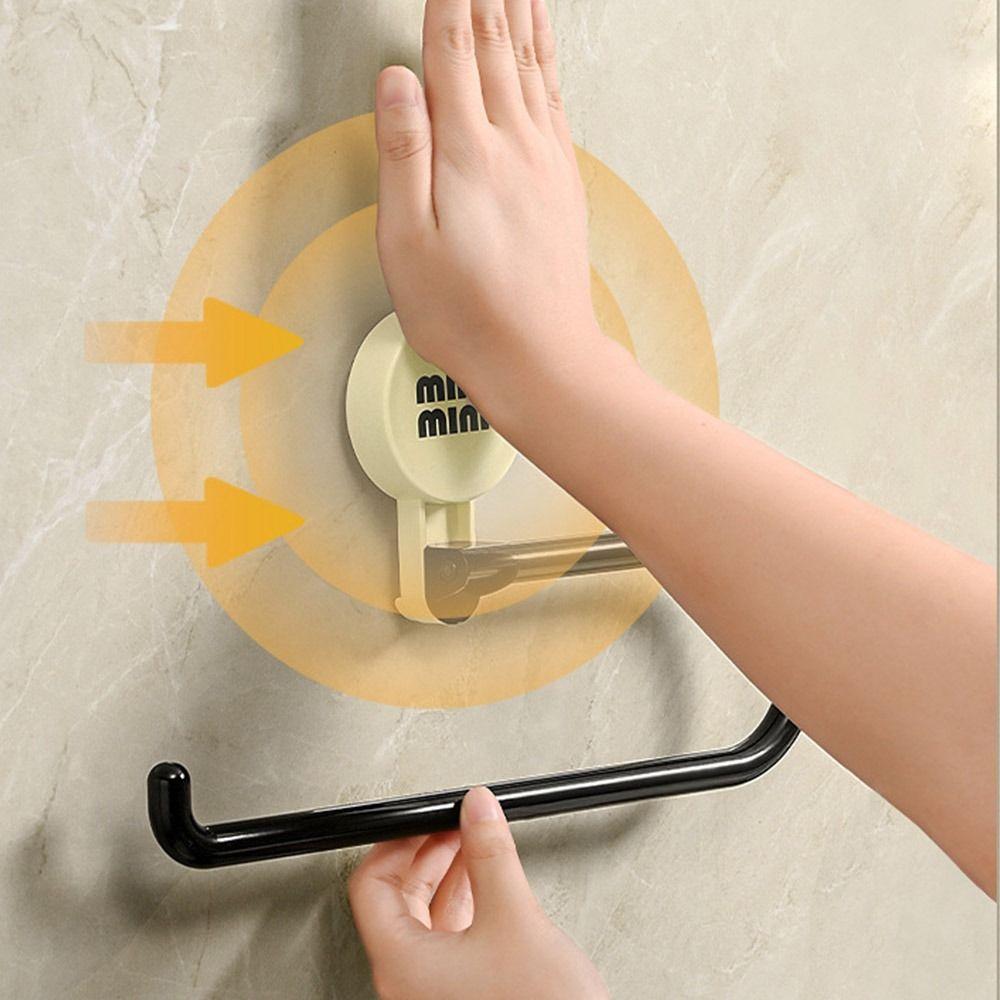 Space Saving Towel Roll Dispenser Wall-Mounted Paper Towel Rack Paper Roll Towel Holder  Kitchen