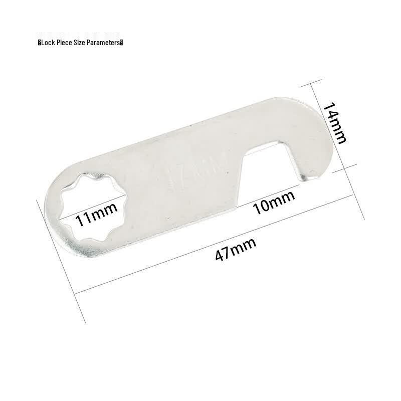 Zinc Alloy Cabinet Cam Lock (5-Pack)