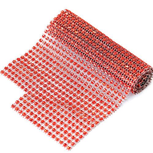 24 Rows Of Diamonds, Silver Imitation Diamond Resin Plastic Diy Creative Clothing Mobile Phone Case Jewelry