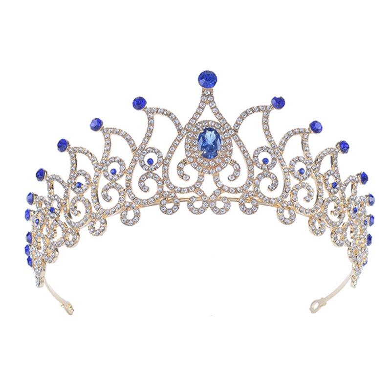 Korean Popular Luxury Bridal Zircon Crown Bridal Crown Rhinestone Princess Crown Wedding Accessories