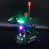 Electric Universal Deformation Tank Car Music Light Automatic Deformation Robot Armored Car Toy