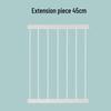 Safety Gate for Babies & Pets: Stairwell & Hallway Barrier Enclosure