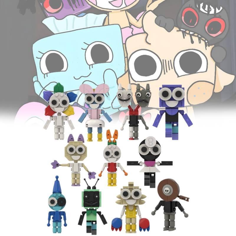 World Building Dandys Block Toy Cartoon Animation Children Dolls Assembling