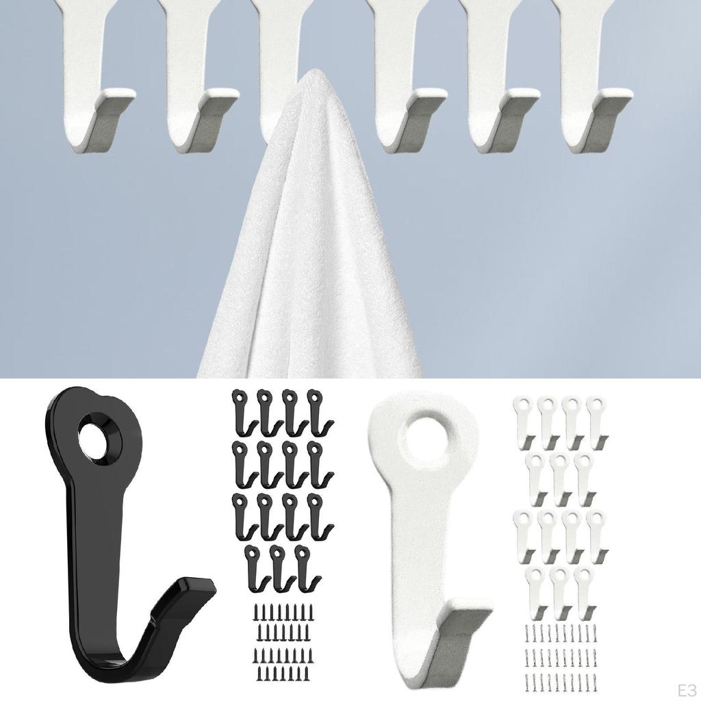 15 Pieces Wall Hanger Hat Rack Multipurpose Decorative with Nails Space Saving Sturdy Gifts Storage