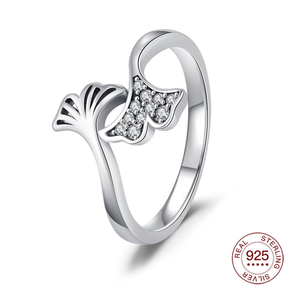 Nouvelles Bagues Bague en Argent 925 Bague Originale en Argent Perle Pour Femmes Luxe Zircon Simple Bague de Doigt Bijoux Cadeaux Amoureux