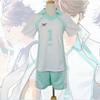 Stilvolle Haikyuu Aoba Johsai Oikawa Tooru Uniform mit atmungsaktiver Hose und Shirt