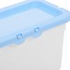 Laundry Pod Storage Box 60 Pod Capacity PP Material Sleek Design for Laundry Room Organization Desktop Storage and Powder Holder
