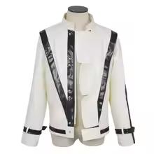Cosplay Michael Jackson veste rouge Thriller cosplay cosplay cosplay costume d'Halloween costume de scène L&Other