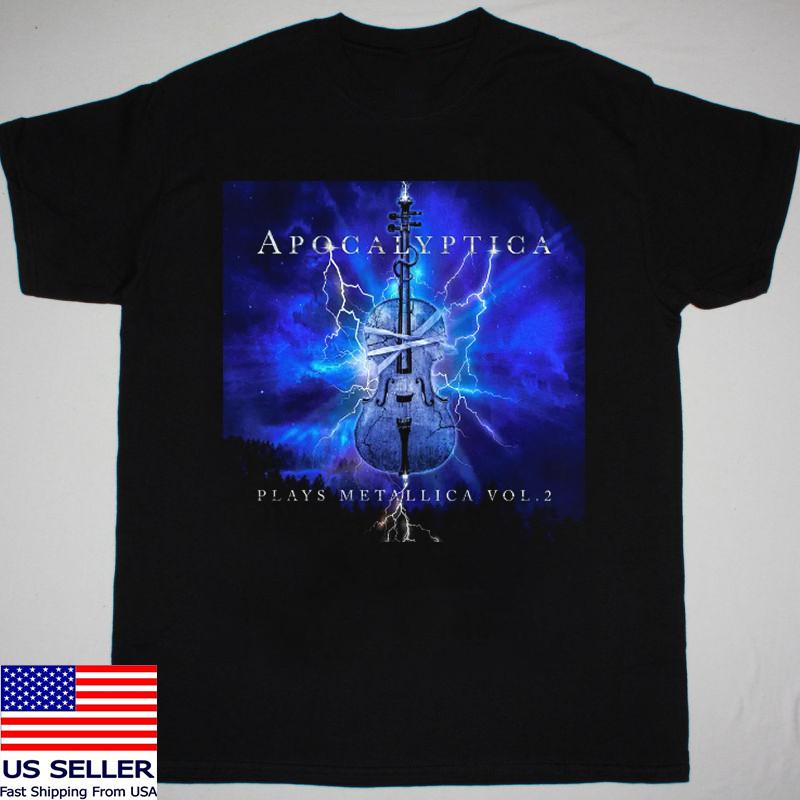Apocalyptica Band Plays Vol 2 Tour 2025 T Shirt Full Size S-5XL TT450 Unisex T-Shirt XXL